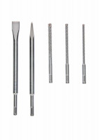 BOSCH 2607017515 5-dielna sada SDS plus-5X so sekáčmi