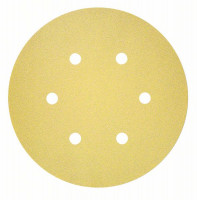 BOSCH 2608621725 Brusné papiere 50ks C450 viacúčel., P120, pr. 150 mm, 6 otvorov