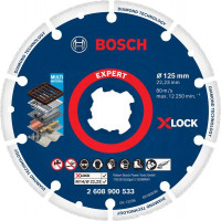 BOSCH 2608900533 Diamantové kotúče na kov X-LOCK 125 x 22,23 mm