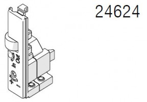 HAWA 24624 Concepta 25/35 regulátor nastavnia horné ľavý/spodné pravý