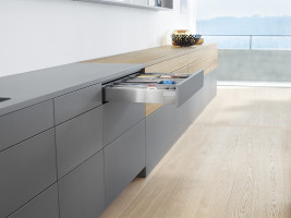 BLUM sada Antaro M 350 mm  30 kg, TOB, sivá