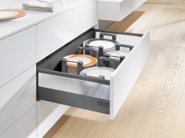 BLUM sada Antaro D 400 mm  30 kg, TOB, sivá