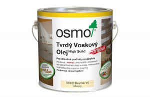 OSMO 3062 Tvrdý voskový olej, Mat 2,5 l