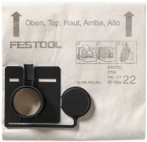 FESTOOL 456874 Filtračné vrecko FIS-CT 44 SP VLIES/5