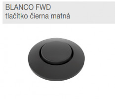 BLANCO 526770 Príslušenstvo FWD tlačidlo čierná