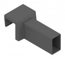 BLUM ZC4U10E0 držiak priečn. relingu pre reling/Boxcap MERIVOBOX tmavosivý OG-M