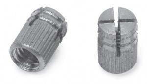 Hmoždinka narážacia BU07-M4x8/5,2mm mosadz