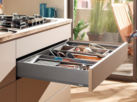 BLUM sada Merivobox M 450mm 40kg Orion sivá