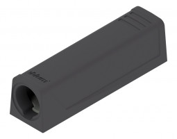 BLUM 956.1201 adaptér priamy pre Tip-on krátky 50mm, skrutka, karbon čierna CS