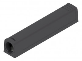 BLUM 956A1201 adaptér priamy pre Tip-on dlhý 76mm, skrutka, karbon čierna CS