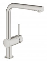 GROHE 30274DC0 Batéria MINTA L-výpusť supersteel