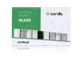 CORDIA Vzorkovník skla k hliníkovým rámčekom Glass