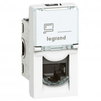 LEGRAND Pop-up diel 1 x RJ45 biela 076573