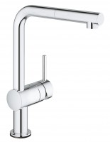 GROHE 31360001 Batéria Minta Touch L-výpusť s vťtahovacím perlátorom chróm