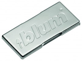 BLUM 70.4503.BP krytka ramienka Cristallo, tenký materiál, 125°/155° new, logo