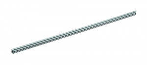 HETTICH 9239329 SlideLine M 1-dráhový nosný profil k zalisovaniu 4000mm alu elox