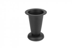 StrongLegs nábytková noha FS016, 100Rmm, čierna matná