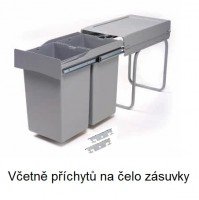 GOLLINUCCI Sorter Linea 222DM na dvierko, 300 mm, 2k ôše