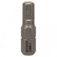 BOSCH 2607001726 Skrutkovací hrot Extra Hart HEX 5, 25 mm, 3ks