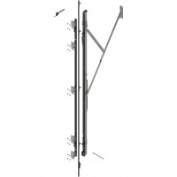 BLUM 801T1000.R2 Revego Uno nosník pre závesy, výška kapsy 1807–1956 mm, pravá