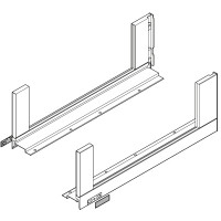 BLUM 780C5002S bočnice Legrabox Free 500mm sivá