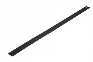 Ukončovacia lišta pre pracovnú dosku 38mm "0" radius dĺžka 900mm ľavá čierna mat