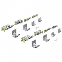 HETTICH 9278780 TopLine XL new STB 19 (17 mm), 18-30 mm/60 kg 4 krídla