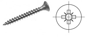 StrongFix Skrutka PZ ZH 3,5x50 biely Zn PZ2