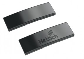 HETTICH 9091821 Krytka na ramienko s logom obsidián