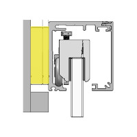 TWIN MONTÁŽ PRED ZÁRUBŇU (PODLOŽKA PVC 3x55x1000mm)