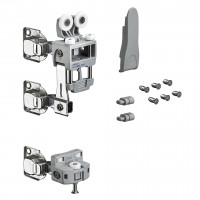 HETTICH 9278571 WingLine L do 25 kg, Push to move sivý,ľavý