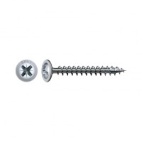 SPAX vrut 4x45 zápustná hlava s límcomPZ, W, 4C MH