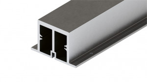 HAWA 31520 Folding Concepta III 25 vertikálny profil, 1900 - 2700mm, strieborná