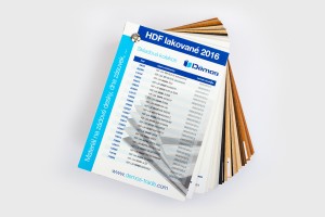 DÉMOS vzorkovník HDF lakované sklad. kol. 2016