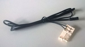 StrongLumio Kábel prepojovací 1m LED 10mm zacvakávacia Mini