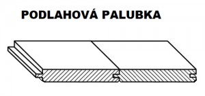 PALUBOVKY SMREK AB podlahová 5000/146/40