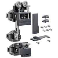HETTICH 9339356 WingLine L new do 25 kg, sada s pružinou, antracit, ľavá