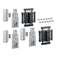 HETTICH 9339486 WingLine L new stredové závesy štandartné 3 ks, šedá