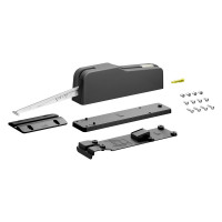 HETTICH 9339584 WingLine L new,Sada Pull to move Silent,ľahké dvere, antracit