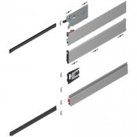 BLUM 801P700E.L3 Revego Uno vodiaca lišta pre kapsu, 700 mm, ľavá