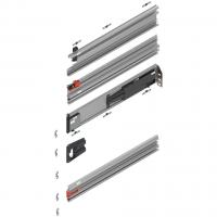 BLUM 802P450D.R3 Revego Duo vodiaca lišta pre puzdro, 450 mm, pravá