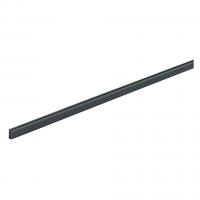 HETTICH 71109 SlideLine 56 profil nosný i vodiaci 3000 mm tmavo eloxovaný hliník