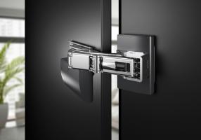 HETTICH 9343483 EviSys vodicí závěs 115° s tlumičem včetně krytky antracit