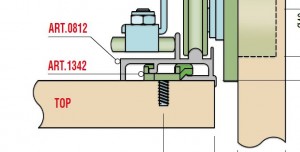 SISCO 1342 CLIP K PROFILU 0812