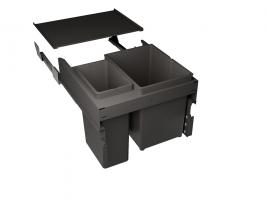 GOLLINUCCI Sorter 580 EVO Compact Line 450mm 1x17l+1x10l antracit