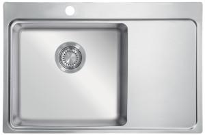 StrongSinks S3 Drez Nida 787, rozmer 787 x 520 mm nerez, odkvapávač vpravo