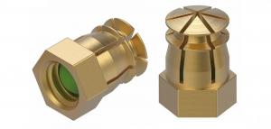 BU39 Hmoždinka závrtná s guľôčkou M6x9/8 mm mosadz