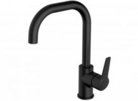 StrongSinks S3 drezová batéria Garonne tvar U čierna matná