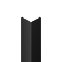 HETTICH 9352281 FurnSpin Cadro krycí profil čierna 3000 mm