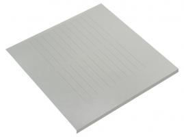 Ochranná podložkal pod drez 563mm striebornošedá